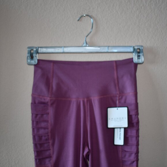 Laundry by Shelli Segal - Mauve Media Pocket Legging Pants size: Small NWT $68 - Picture 2 of 6
